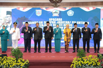 Ini Pesan Nana Sudjana pada Pelantikan Pj Bupati dan Pj Ketua TP PKK Kabupaten Kudus