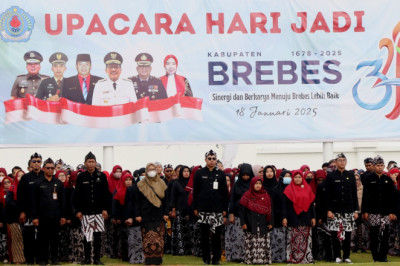 Masuki Usia 347 Tahun, Kinerja Pembangunan Daerah Brebes Membaik