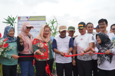 Perkuat Sektor Pertanian, Pemkot Semarang Resmikan Embung Geomembran