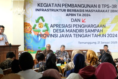 Wujudkan Pengelolaan Sampah Berbasis Masyarakat di Temanggung, 8 TPS3R Diresmikan