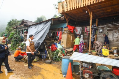 Cek Longsor di Petungkriyono, Nana Sudjana : Penanganan Terus Dilakukan