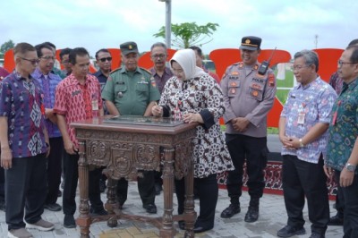 Diresmikan, Taman Mangkubumi Digadang Jadi “Night Market” Sragen