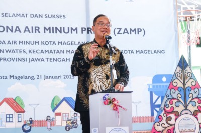 Kota Magelang Luncurkan ZAMP, Air Minum Langsung dari Keran