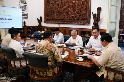 Presiden Prabowo Pimpin Rapat Bahas Percepatan Pembangunan IKN