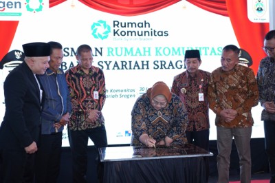 Pindah Kantor Baru, BPRS Sukowati Jadi Rumah Komunitas