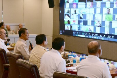 Mendadak, Presiden Prabowo Hadiri Telekonferensi Bahas Swasembada Pangan dan Harga Gabah
