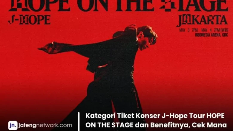 Kategori Tiket Konser J-Hope Tour Hope On the Stage dan Benefitnya, Cek Mana yang Paling Worth It!