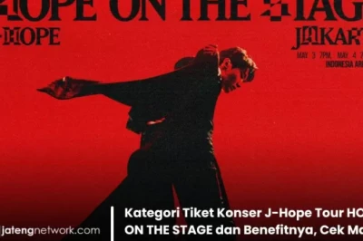 Kategori Tiket Konser J-Hope Tour Hope On the Stage dan Benefitnya, Cek Mana yang Paling Worth It!