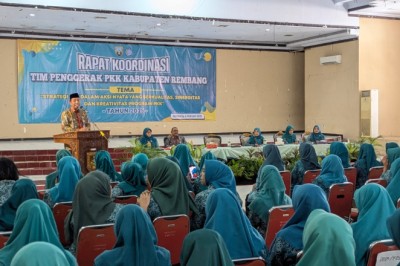 TP PKK Rembang Didorong Kreatif Lakukan Aksi Nyata