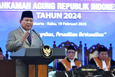 Presiden Prabowo Apresiasi Peran Hakim dalam Penegakan Hukum di Indonesia