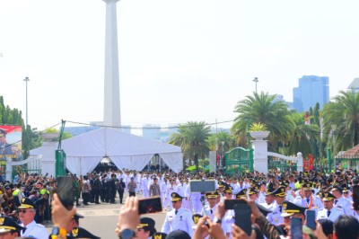 Prosesi Kirab Awali Pelantikan Kepala Daerah di Istana Kepresidenan Jakarta