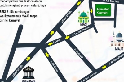 Gelar Kirab Dugder, Pemkot Semarang Berlakukan Pengalihan Arus Lalu Lintas