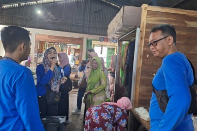 Pelayanan KB di Pasar Sulang Diminati Puluhan Warga