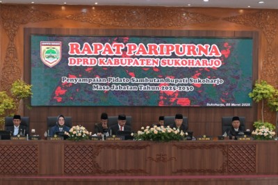 Paripurna DPRD Sukoharjo, Ini 5 Misi Strategis Bupati Etik