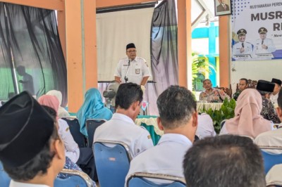 Komitmen Tangani Kemiskinan Wabup Rembang Minta Kades Mendata RTLH