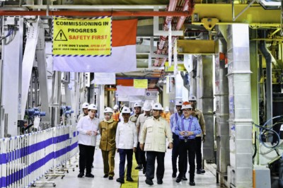 Era Baru Industri Tambang, Presiden Prabowo Tinjau Produksi Logam Mulia di PTFI
