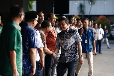 Halalbihalal ASN, Ahmad Luthfi Tekankan Profesionalisme dan Larang Jual Beli Jabatan