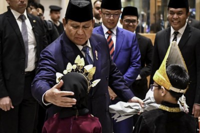 Presiden Prabowo Disambut Hangat Diaspora Indonesia di Kairo