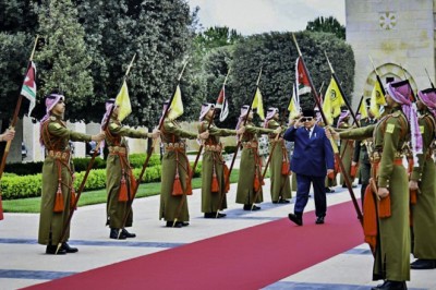 Kunjungan Resmi ke Istana Al Husseiniya, Presiden Prabowo Disambut Hangat Raja Abdullah II