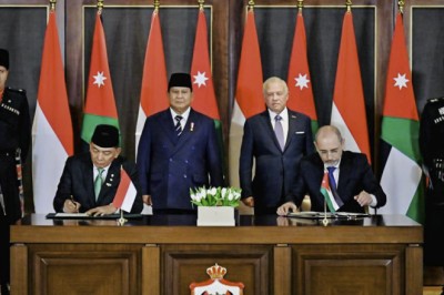 Presiden Prabowo dan Raja Abdullah II Saksikan Penandatanganan Empat MoU Strategis Indonesia–Yordania