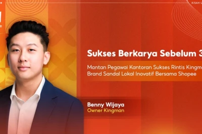 Sukses Berkarya Sebelum 30: Mantan Pegawai Kantoran Sukses Rintis Kingman, Brand Sandal Lokal Inovatif Bersama Shopee