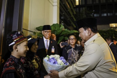 Kehangatan Diaspora Indonesia Sambut Kedatangan Presiden Prabowo di Bangkok