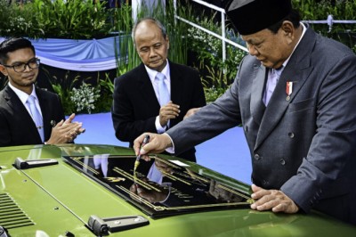 Presiden Prabowo Resmikan Peluncuran Kendaraan Listrik Taktis “PANDU”, Era Baru Pertahanan Ramah Lingkungan