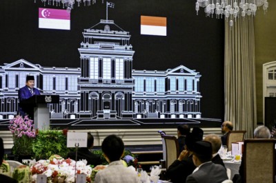 Presiden Prabowo dan Presiden Tharman Rayakan Eratnya Persahabatan Dua Negara dalam Jamuan Santap Siang Kenegaraan