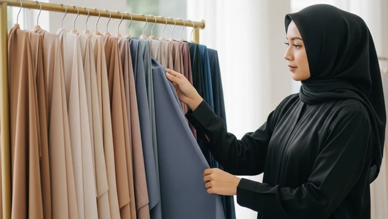 Gamis Hitam Cocok dengan Warna Jilbab Apa? Cek Pilihannya!