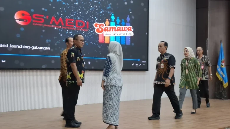 Launching S'MEDI dan SAMAWA, Pemkot Semarang Perkuat Transformasi Digital dan Akurasi Data