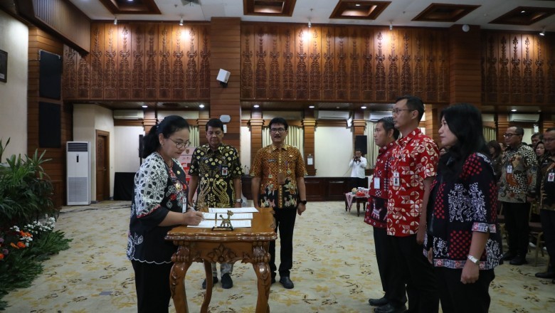 Lantik 126 Pejabat Eselon III dan IV, Agustina, Wali kota Semarang Tegaskan Tak Ada Sogok Menyogok