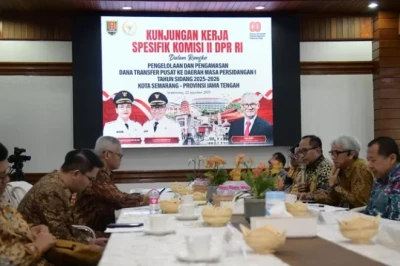 Terima Kunker Komisi II DPR RI, Pemkot Semarang Siap Optimalkan Dana Transfer dari Pusat