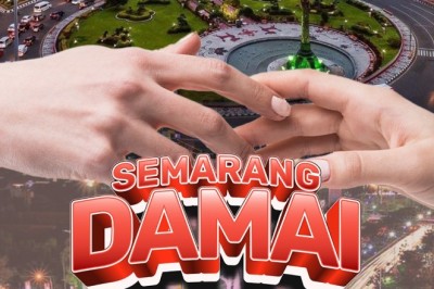 Semarang Damai Jangan Mau Diadu Domba dan Terprovokasi