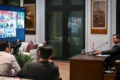 Presiden Prabowo Hadiri BRICS Leaders Virtual Meeting