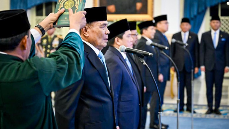 Para Menteri dan Kepala Badan Tegaskan Komitmen Mengabdi usai dilantik Presiden Prabowo