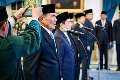 Para Menteri dan Kepala Badan Tegaskan Komitmen Mengabdi usai dilantik Presiden Prabowo