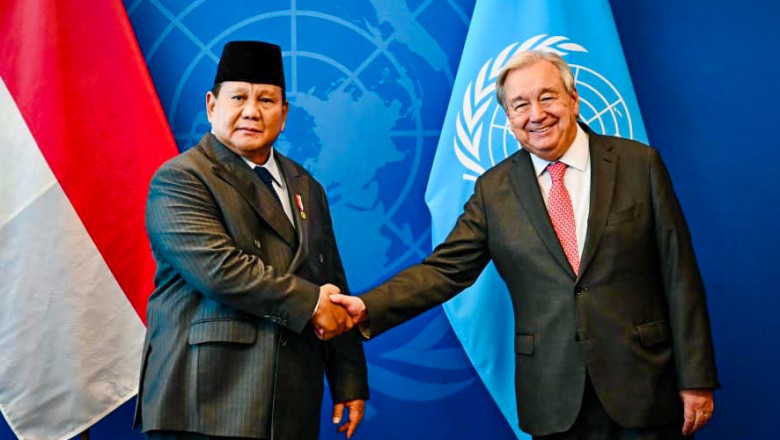 Pertemuan Bilateral Presiden Prabowo dan Sekjen PBB Bahas Sinergi Atasi Tantangan Global