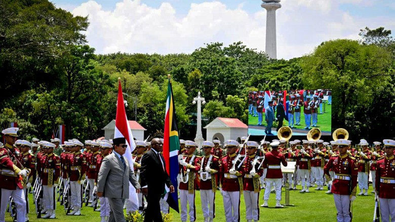 Presiden Prabowo Sambut Presiden Ramaphosa: Persahabatan Dunia Selatan yang Semakin Erat
