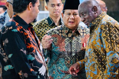 Batik Jadi Lambang Kehangatan Diplomasi: Presiden Prabowo Gelar Jamuan Santap Malam Kenegaraan untuk Presiden Ramaphosa