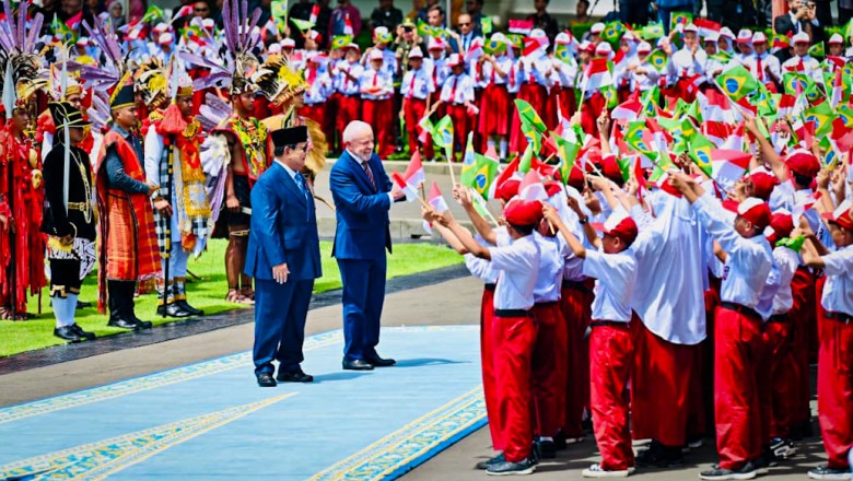 Gembira Menyambut Tamu Negara: Cerita Anak-Anak di Balik Kunjungan Presiden Brasil