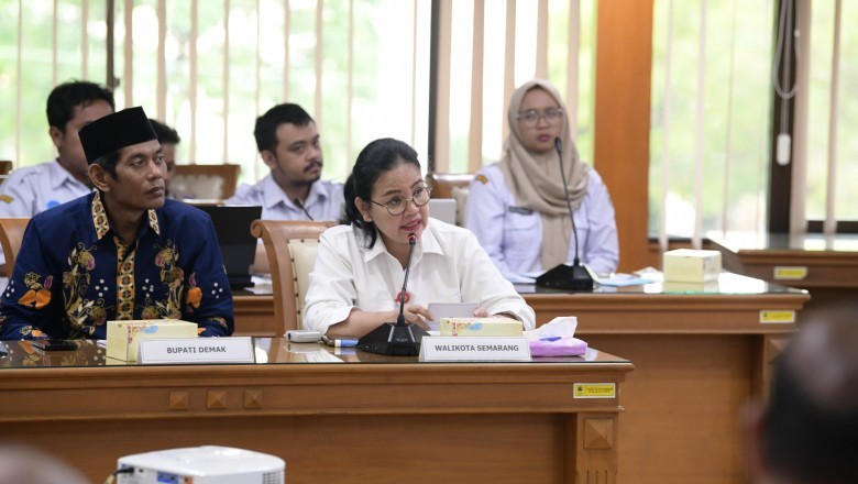 Rakor Dengan Gubernur, Agustina Berharap Penambahan Pompa dan Pengerukan Kolam Retensi