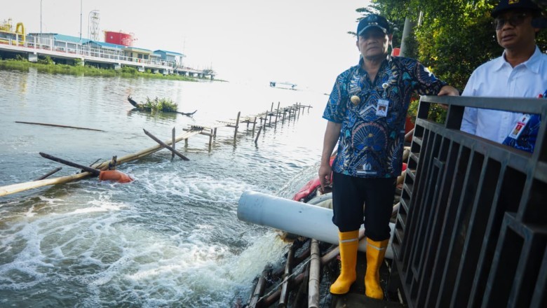 Percepat Penanganan Banjir Semarang-Demak, Gubernur Ahmad Luthfi Optimalkan Pompa Air