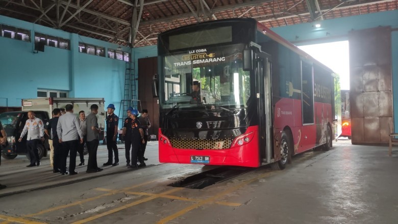 Bus Listrik Trans Semarang Mulai Uji Coba Hari Ini, Warga Bisa Naik Gratis!