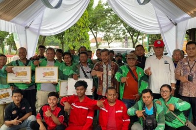 Pengemudi Ojol di Jepara Dapat Servis dan Ganti Oli Gratis, Baznas Bantu Ringankan Beban Operasional