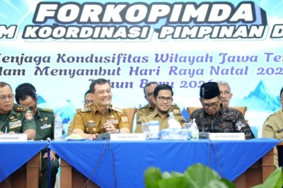 Pemprov Jateng Siap Amankan Perayaan Natal 2025 dan Tahun Baru 2026