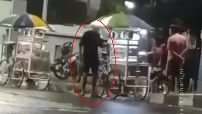 Pria Bersenjata Celurit Resahkan Pedagang di Jembatan Banjir Kanal Barat Semarang