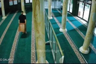 Warga Gagalkan Percobaan Pencurian Kotak Amal di Masjid Al-Hidayah Semarang Saat Dini Hari