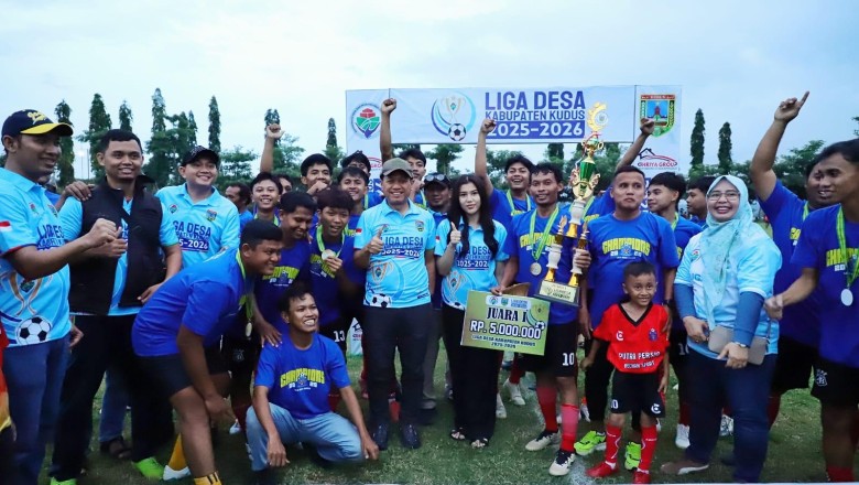 Final Dramatis Liga Desa Kudus! Kalirejo Bungkam Jati Wetan 2-0, Bupati Sam’ani Turun Langsung ke Stadion