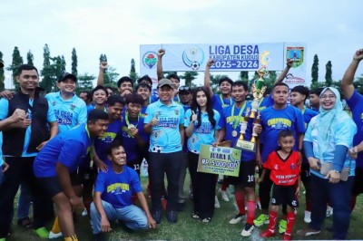 Final Dramatis Liga Desa Kudus! Kalirejo Bungkam Jati Wetan 2-0, Bupati Sam’ani Turun Langsung ke Stadion