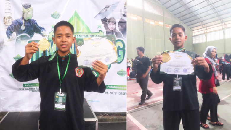 Kejuaraan Pencak Silat Temanggung Open Championship 2025, Birlly Radja Sabet Medali Emas